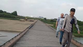 智じいのサイクリング動画です🤗　今日の目的地は木津川と言う大きな川に架かる木造の橋マデ行って来ました💪👍🚴🤗｜智廣田君