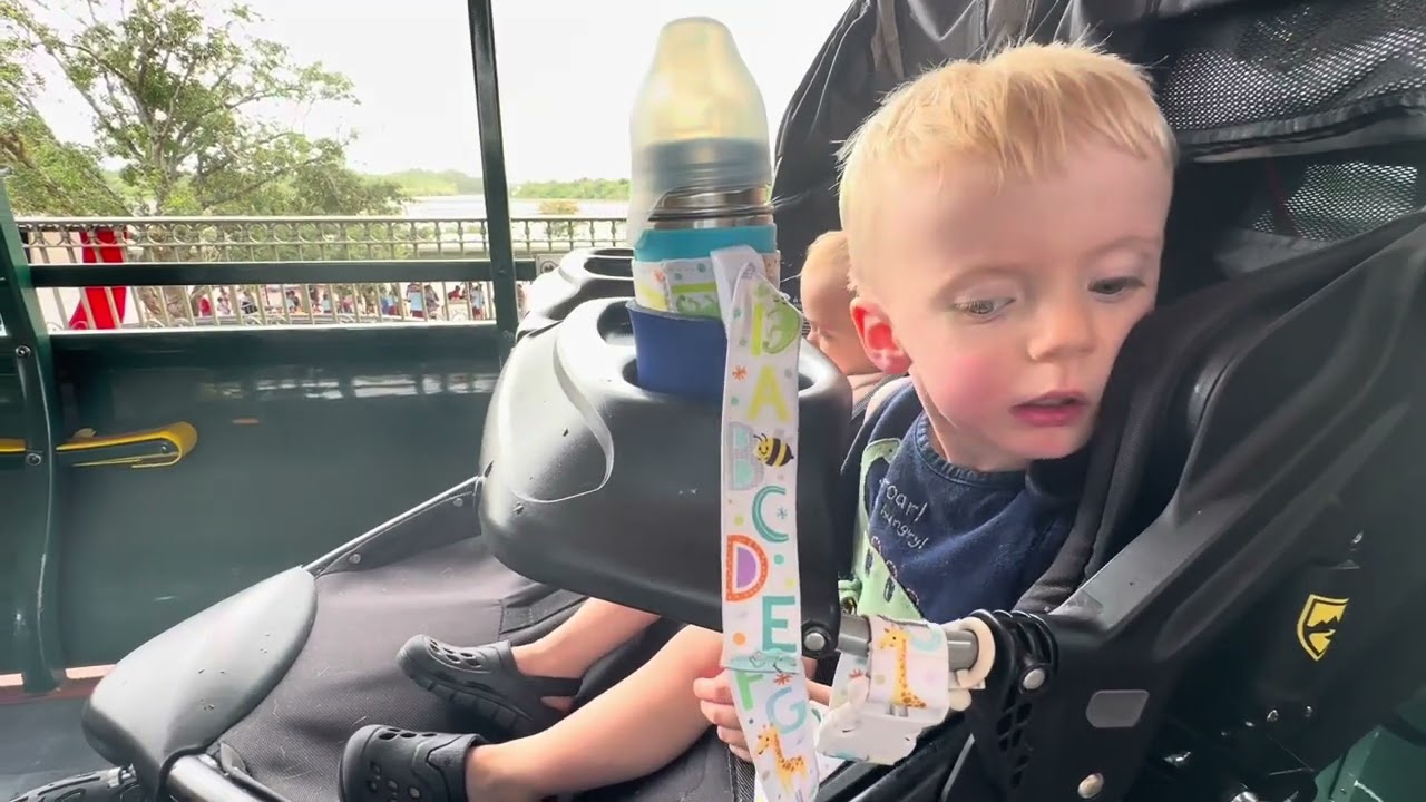 First Train Ride around Magic Kingdom