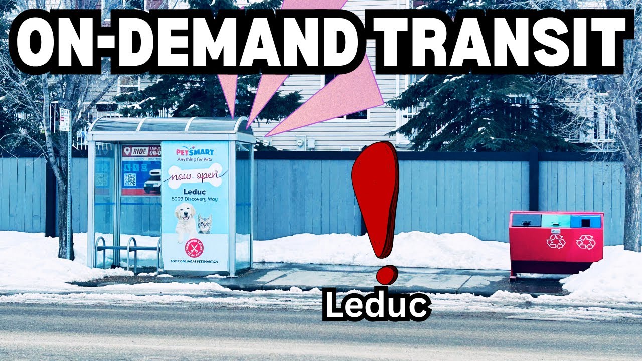 My First Ride on Leduc On-Demand Transit 🚍 | Easy, Fast & Convenient Public Transport!