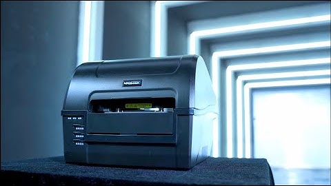 How to Install Label and Ribbon Roll for POSTEK C168 Series Printer