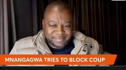 WATCH LIVE: Mnangagwa moves to stop Zimbabwe military coup with Tapfumaneyi appointment
