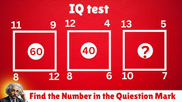 Easy maths puzzles for iq test I Maths puzzles I IQ test #iqtest