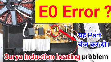E0-fout inductiekookplaat reparatie | inductiekookplaat e0-foutoplossing | inductie reparatie
