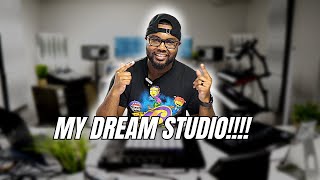 I BUILT MY DREAM MUSIC STUDIO!!!