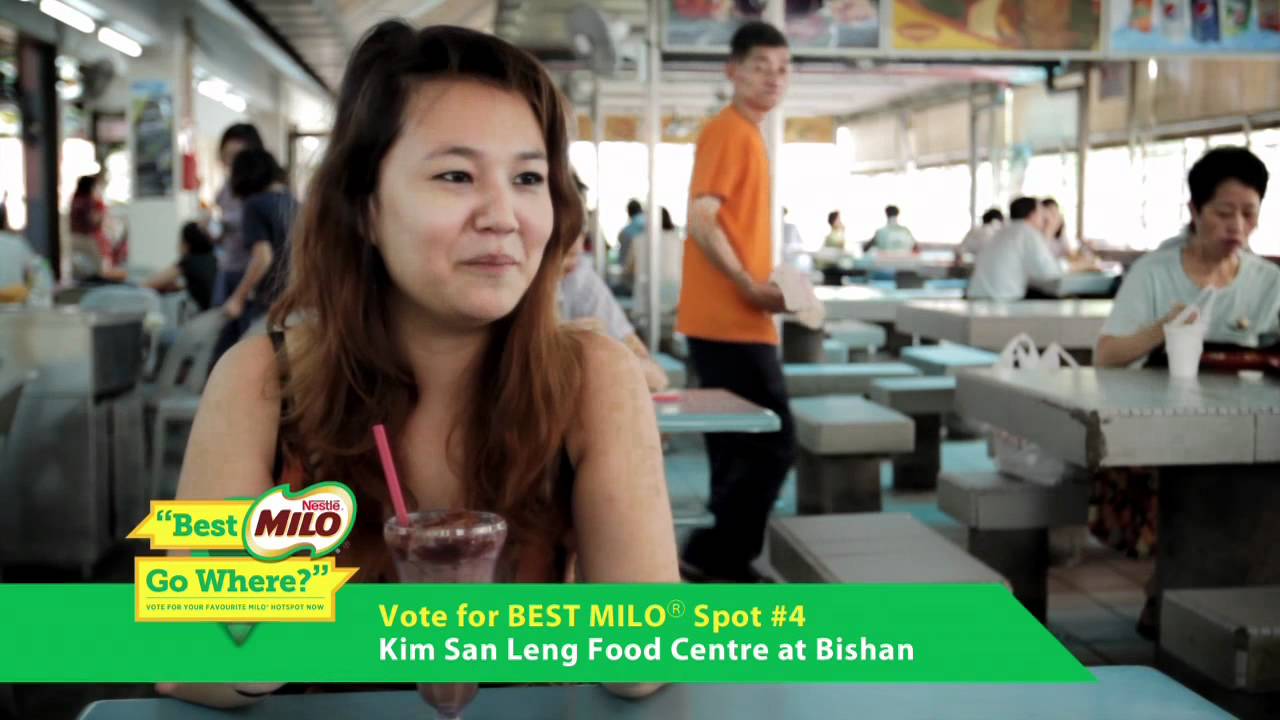 Best Milo Spot 4 Kim San Leng Food Centre At Bishan Youtube