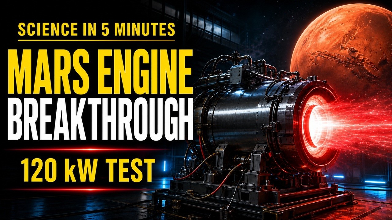 Mars Engine NASA Just Fired a Mars Engine That Could Change Everything - YouTube