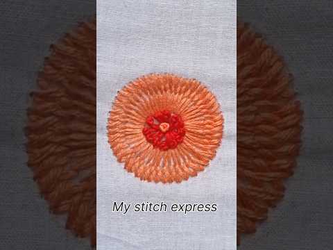 My stitch express #chemanthystitch #basicstitches #mypassion #diy #viral #hoopart #stitchery