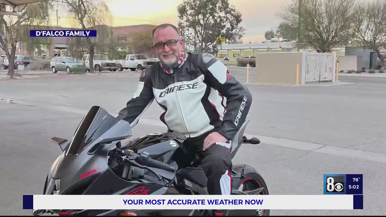 Vigil held for Las Vegas motorcyclist killed in crash - YouTube