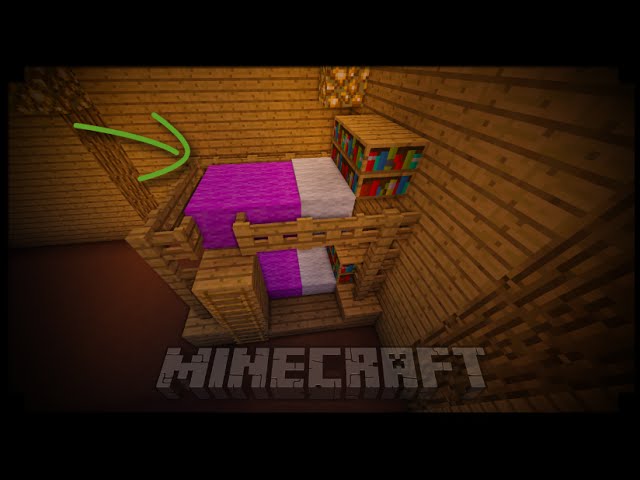 Minecraft : comment faire des lits superposés ! - YouTube