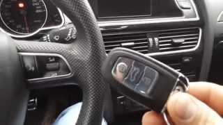 Audi A4 B8 2012 - Engine start