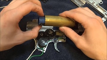 Custom JG M4 gearbox high speed SSG