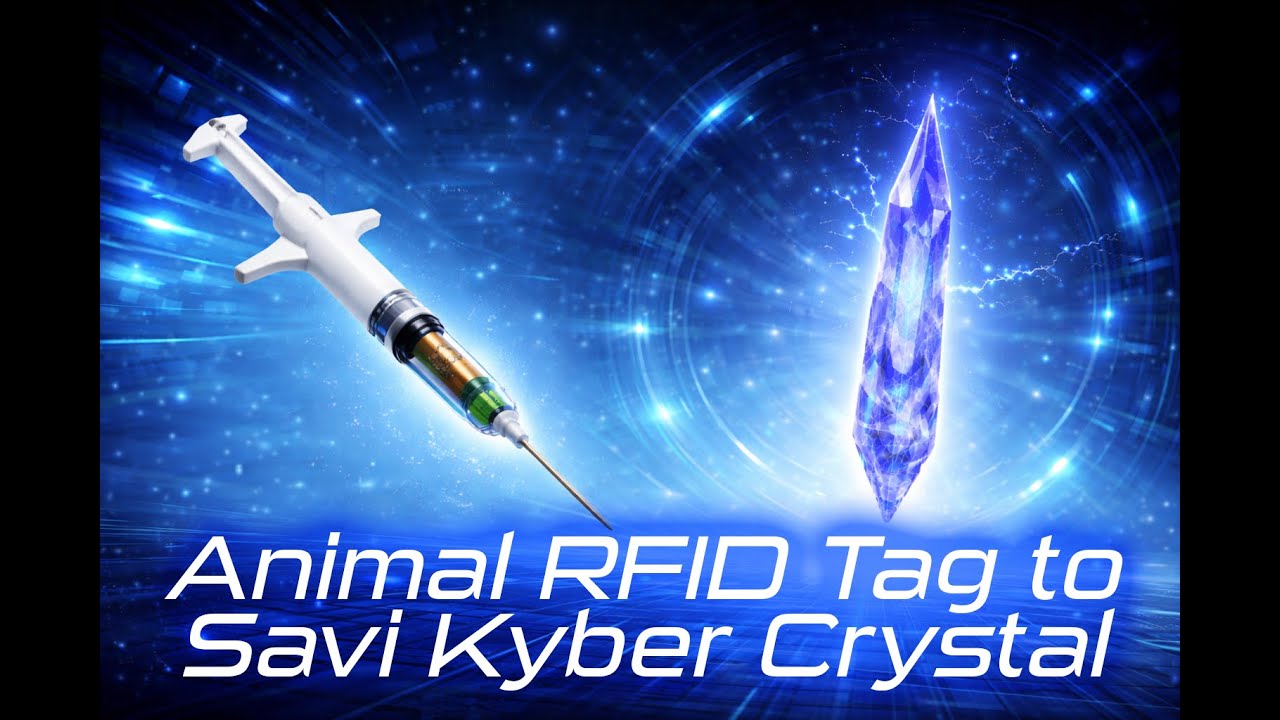 Tutorial to Convert an Animal RFID Chip to a Disney Savi Lightsaber Kyber Crystal