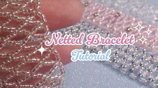 Seed Bead Netting Tutorial | Handmade DIY Jewelry