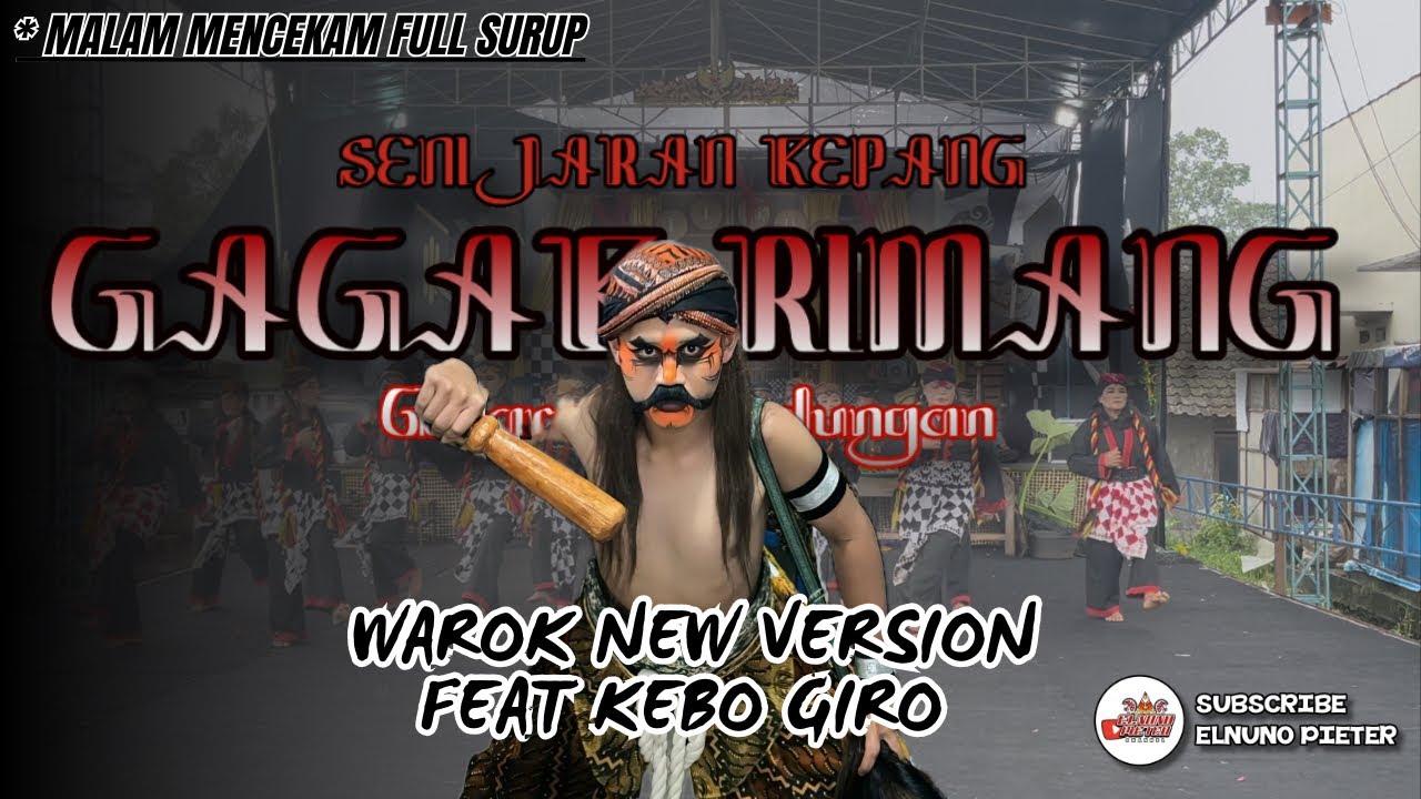 WAROK NEW VERSION FEAT KEBO GIRO| GAGAK RIMANG GELARAN (GRG) - LIVE GELARAN - KENTENG - BANDUNGAN