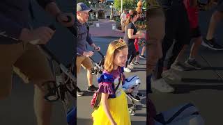 Lily seeing Cinderella's Castle for the first time 2023.10.25