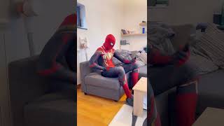 Fat Spider-Man Trying To Get Abs Fast Superherotv