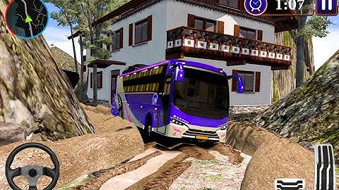 impossible bus driving / bus racing video / bus simulator ultimate gameplay / world bus driving sim