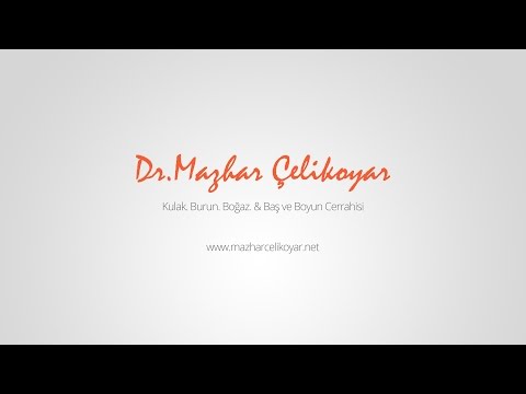Kimler Gırtlak Kanseri Olur - Op. Dr. Mazhar Çelikoyar