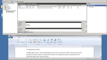 Windows Server 2008 R 2-Creating Volumes in Disk Management