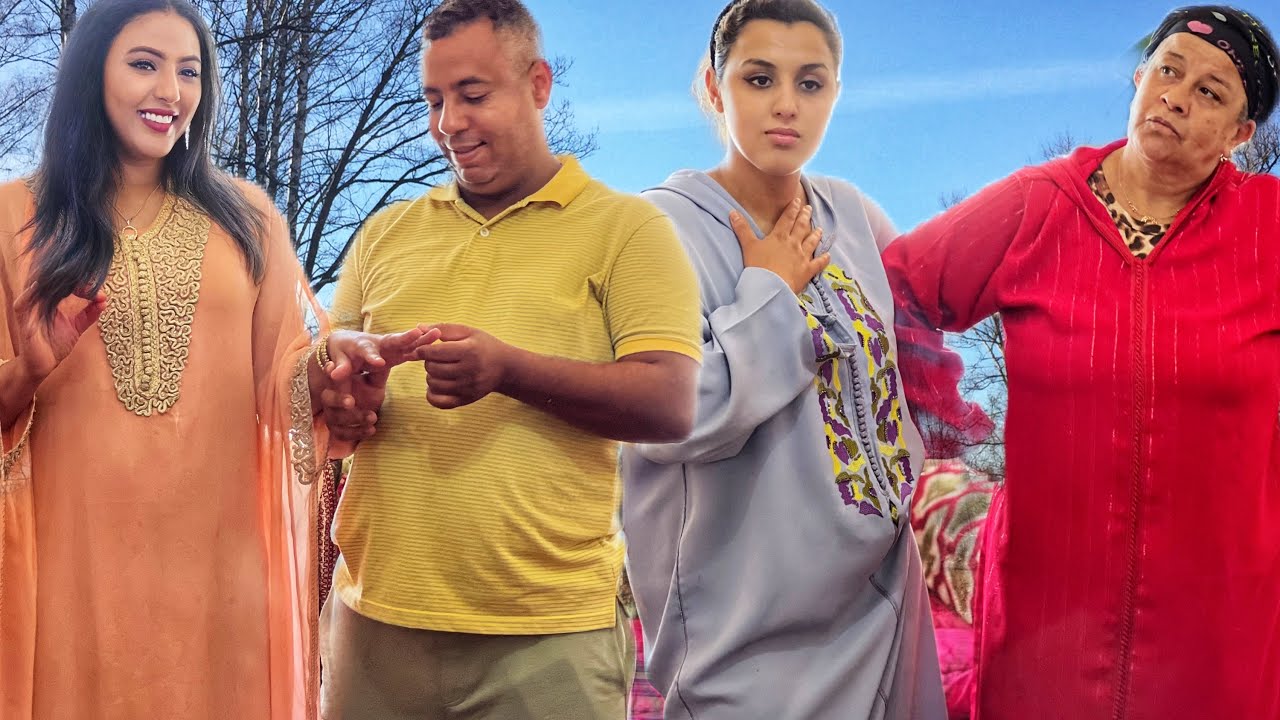 فيلم قصير :مغربي 🔥جرات عليها مرات باها من الدار باش تزوج…(مرأة الأب)💔😱