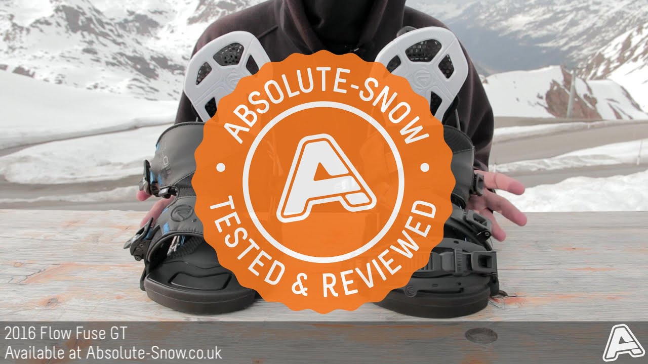 2015 / 2016 | Flow Fuse GT Snowboard Bindings | Video Review - YouTube
