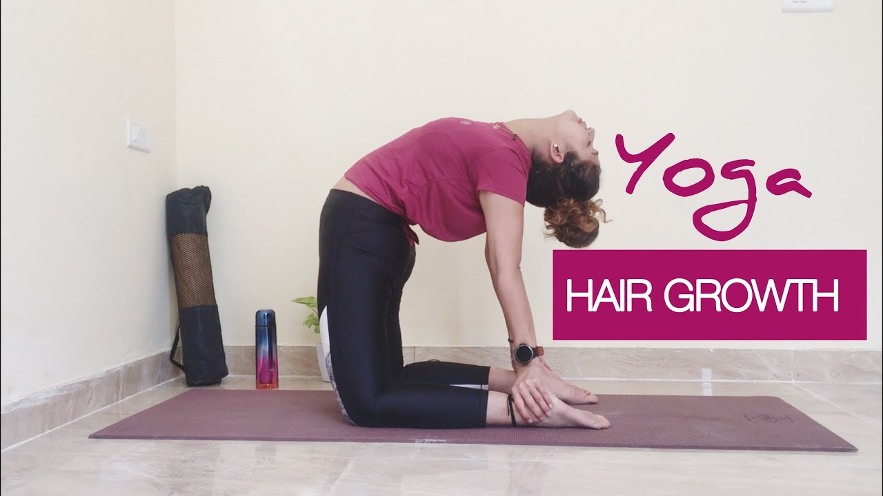 Yoga Asanas for Hair Growth ! At Home ! 33