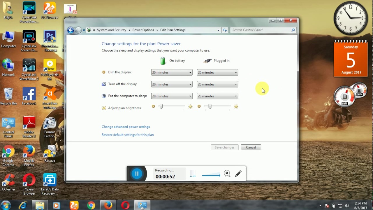 How to save our battery in laptop YouTube