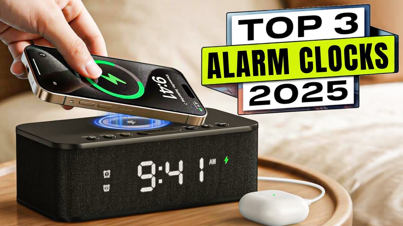 Top 3 BEST Alarm Clock - YouTube