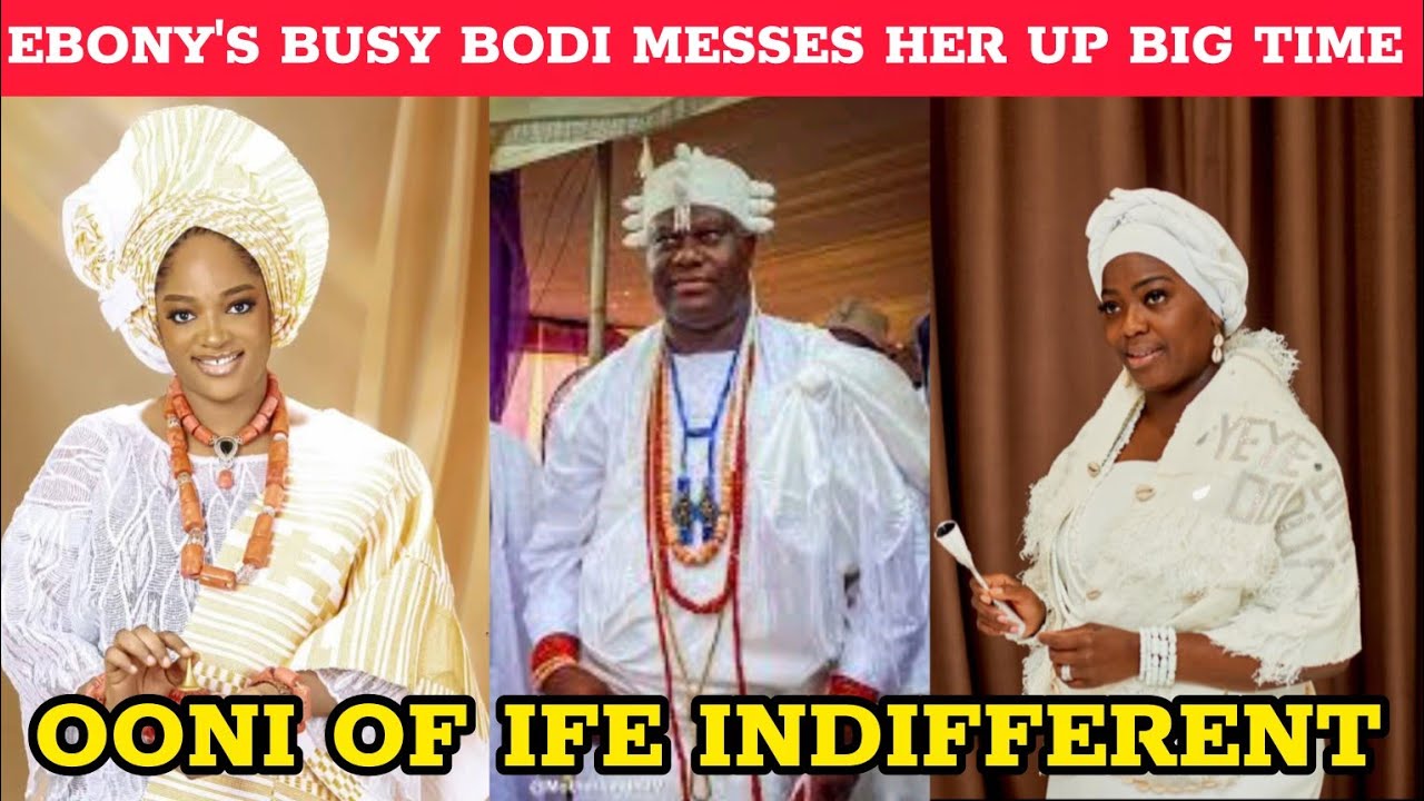 Nigeria In Shock: Ebony Thrēàtens To Leave Ooni Of Ife? —But His Cold Reaction Breaks Her More🔥