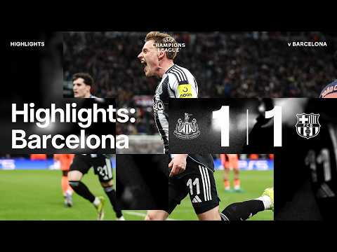 Newcastle United 1 Barcelona 1 | UEFA Champions League Highlights — football highlights