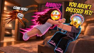 🐜 I Ran Out in a Towel Because of a Cockroach… and Fell Into My Enemy’s Arms 😨 | TTS Roblox Story