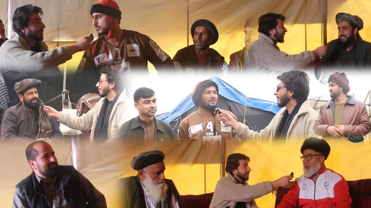 پیروزی کندز در مقابل فاریاب حرف پهلوان ذبیع پهلوان سمیع تخاری و رئیس بزکشی حاجی عمر و پهلوان سلیم 