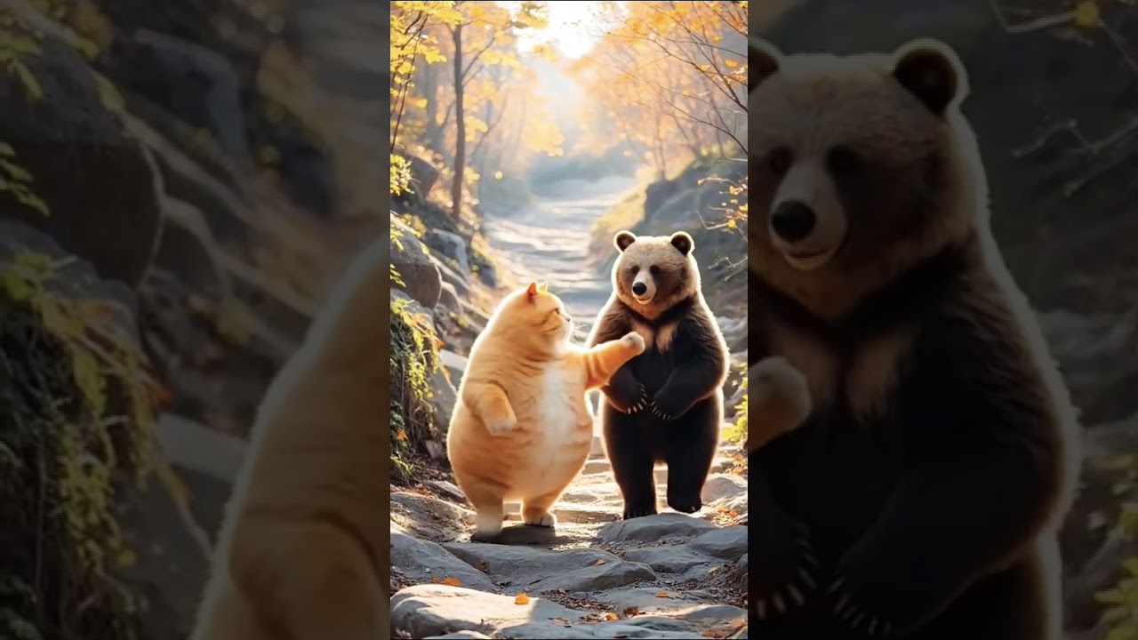 Bear in the Woods – Funny Animal Animation 