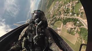 F-35 DEMO TEAM: Maneuvers Explained - Minimum Radius Maneuver | Captain Kristin BEO Wolfe
