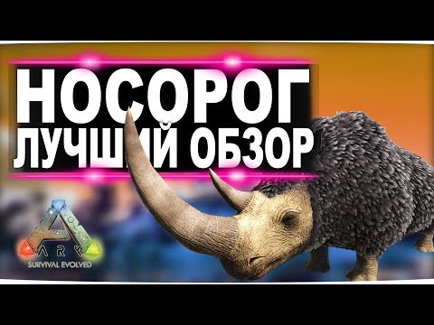 Шерстистый носорог (Woolly Rhino) в АРК.  Лучший обзор: приручение, разведение и способности в ark