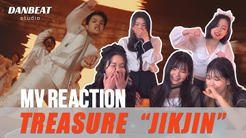 TREASURE - "직진 (JIKJIN)" M/V REACTION - DANBEAT STUDIO