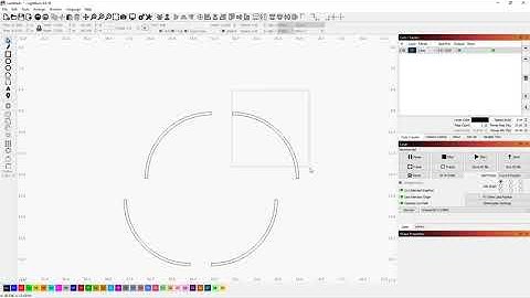 LightBurn - How to Draw a Circle and Break it Into Segments