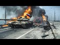 4 MINUTES AGO! ENTIRE RUSSIAN T-90M CREW Burned by German Leopard 2A6 Ambush near Kursk!
