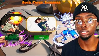 I Built a Hunter x Hunter Rock-Paper-Scissors Game with HTML, CSS & JavaScript!