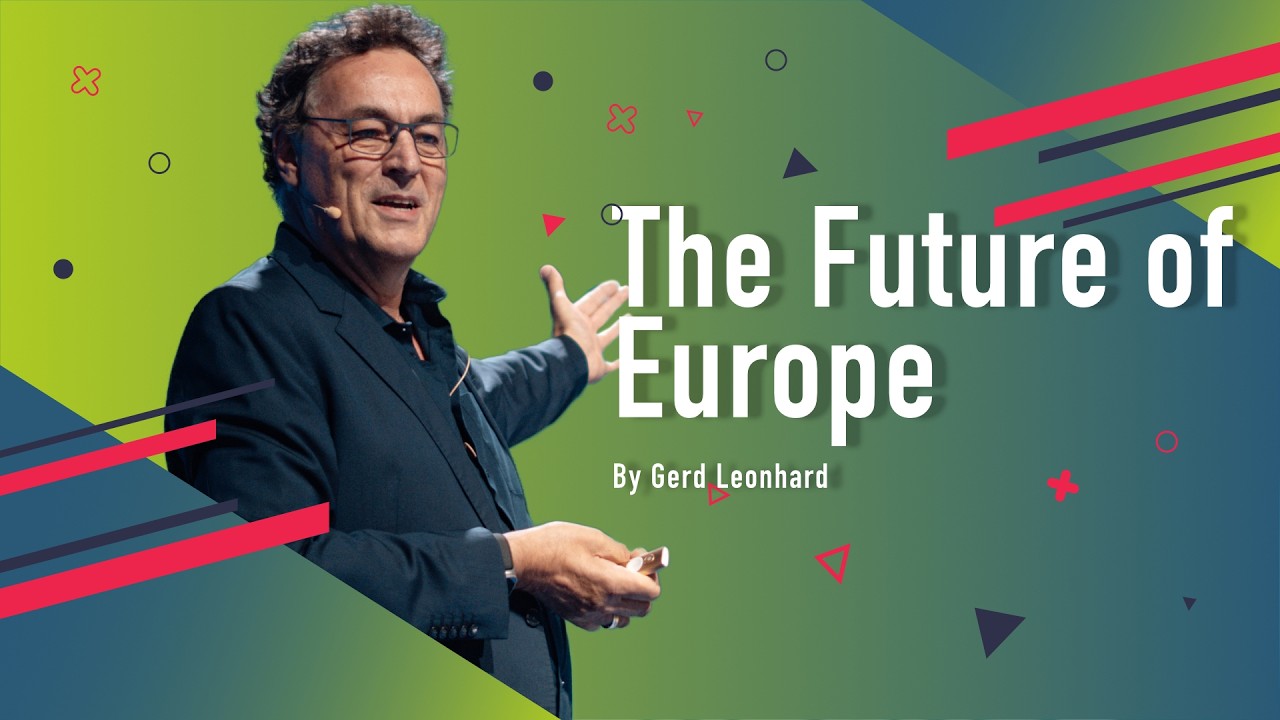 Thumbnail for Why and How Europe must Take Back Tomorrow: Innovation + Humanity! Gerd Leonhard 2026 Keynote Topic