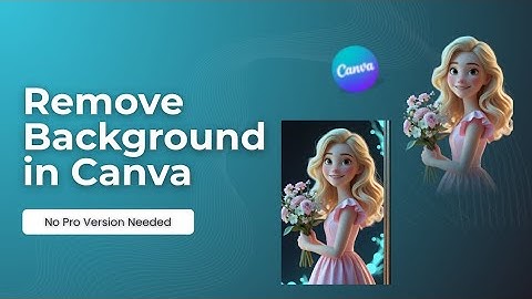 Remove background in Canva for Free | 3 Simple Canva Apps 