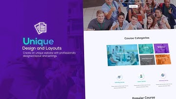 Best Education & LMS WordPress Theme Preview - ThemeXpert