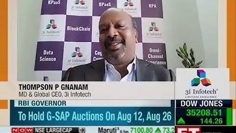 Mr. Thompson P. Gnanam, MD & Global CEO on ET Now