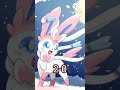 Sylveon vs glaceon  who will win