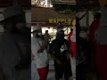 Altanta Protesters Protect Downtown WaffleHouse