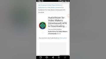 How to download audiovision for video maker (unreleased) free