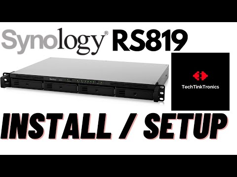 Synology RS819 NAS a TechTinkTronics Setup - YouTube