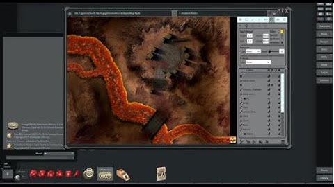 Hellish Landscape- Fantasy Grounds Unity: Map & Image Creation with Joshua Watmough