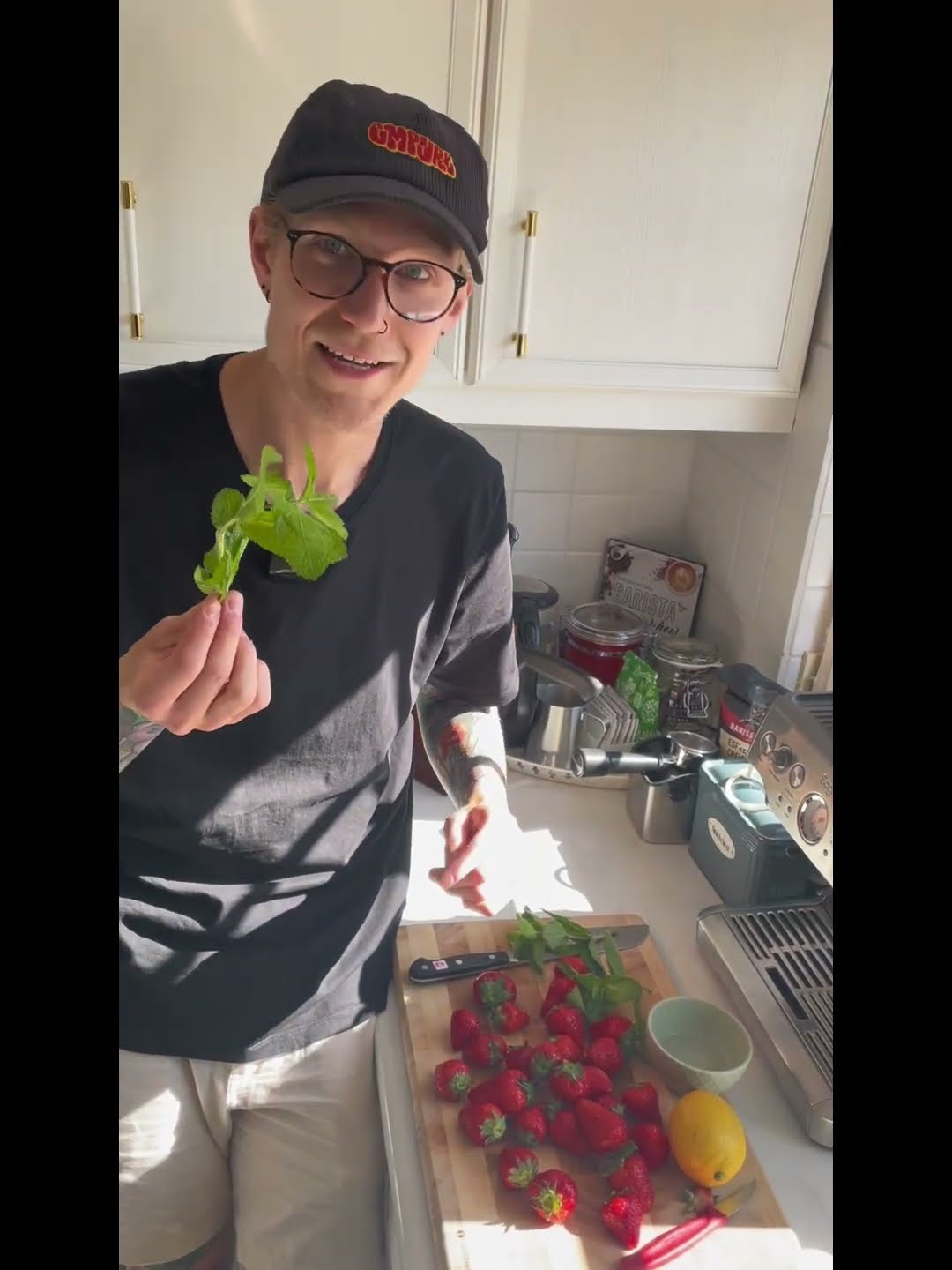 🍓 Marinierte Erdbeeren mit Minze &amp; Zitrone – Fruchtig, frisch &amp; perfekt ...