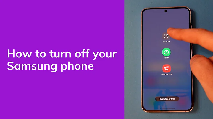 How To Turn Off a Samsung Galaxy Phone